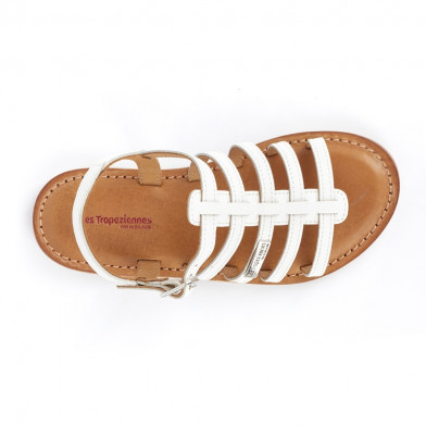 Sandales pour fille Mongue blanc 11602