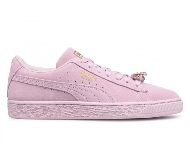 puma suede femme violet
