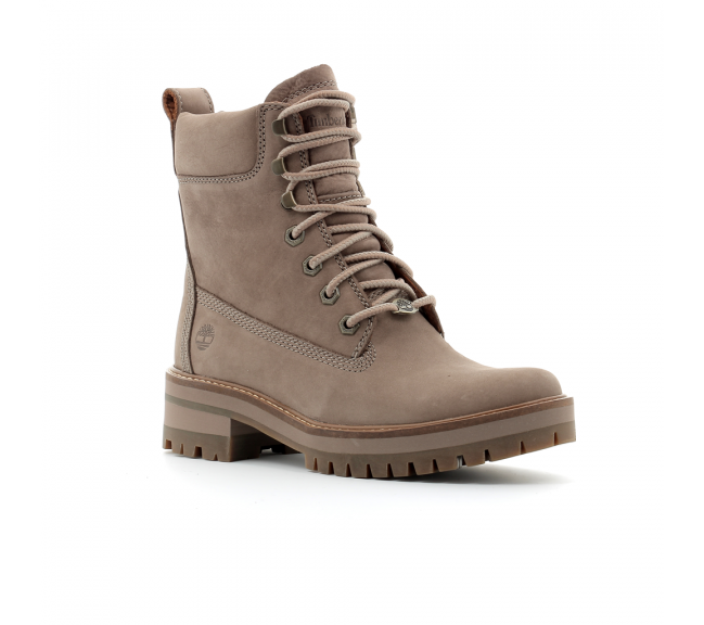TIMBERLAND - 6-INCH BOOT COURMAYEUR VALLEY taupe-grey wm.