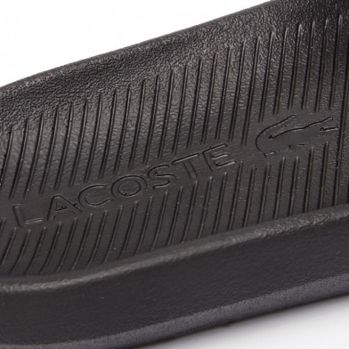 lacoste croco slide noir 37cma0018-312