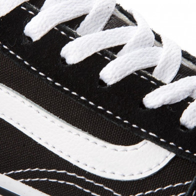 Chaussures basses à lacet pour enfant Old Skool noir-blanc vn000w9t6bt