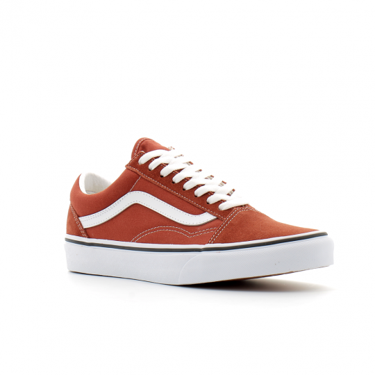 Chaussures basses à lacets pour adulte Old Skool marron-rouille vn0a4u3bwk81