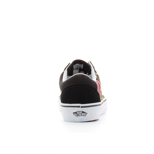 Chaussures basses à lacets pour adulte Old Skool noir-animal vn0a4u3bxf11