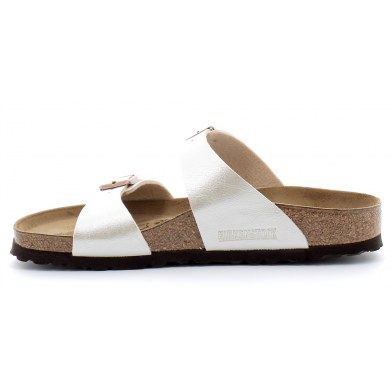 Sandale à double brides fine pour adulte sydney pearl-white 1016171