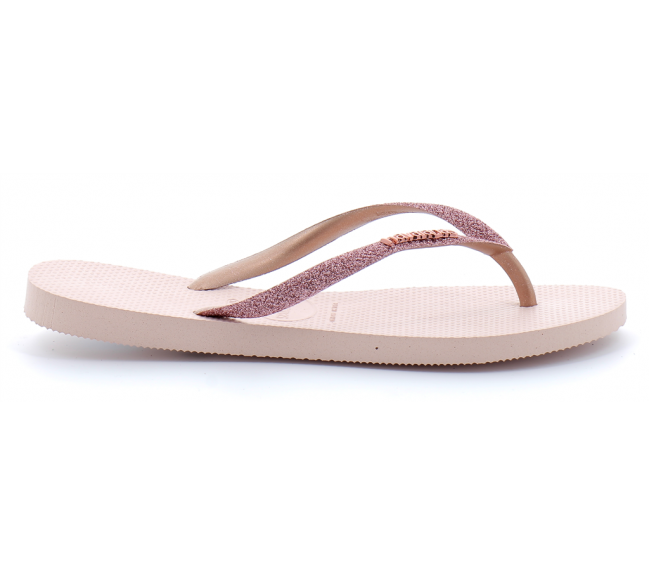 havaianas ballet rose glitter