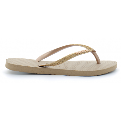 Tong pour femme Slim Glitter II rose-gold 4143975.3581