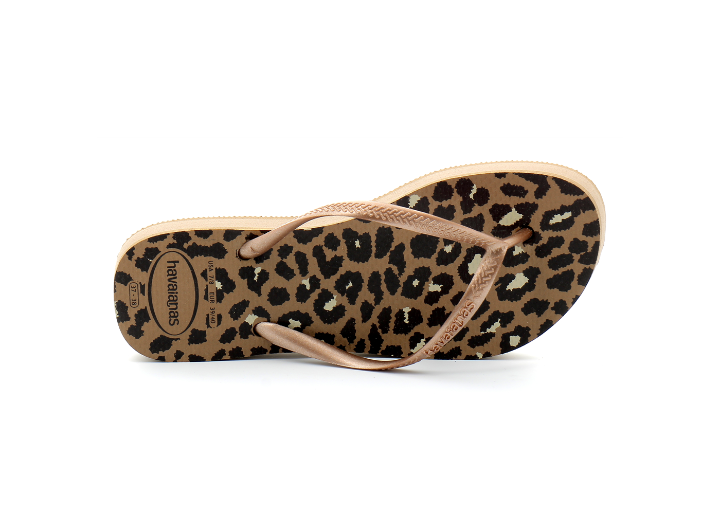 havaianas slim flatform animals