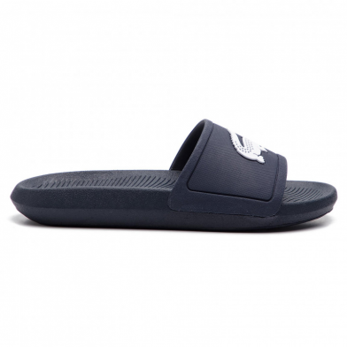 lacoste croco slide bleu 37cfa0005-092