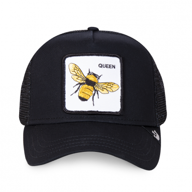 CASQUETTE BASEBALL SNAPBACK GOORIN 0245 LTBLQCK QUEEN BEE noir gb 0 1 queenbee3