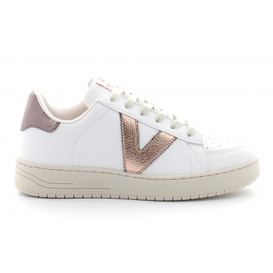 victoria basket 1129103 blanc-bronze nude-----