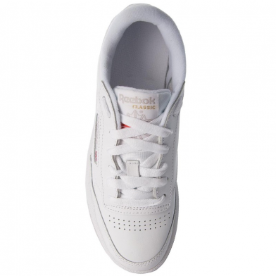 Basket à lacet pour adulte Club C 85 blanc bs7686