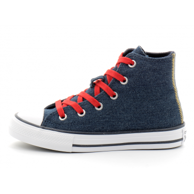 converse chuck taylor all star kids bleu 668407c