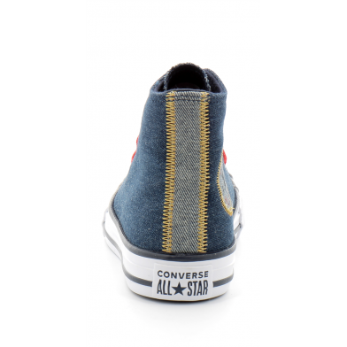 converse chuck taylor all star kids bleu 668407c