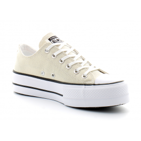 converse compensée beige