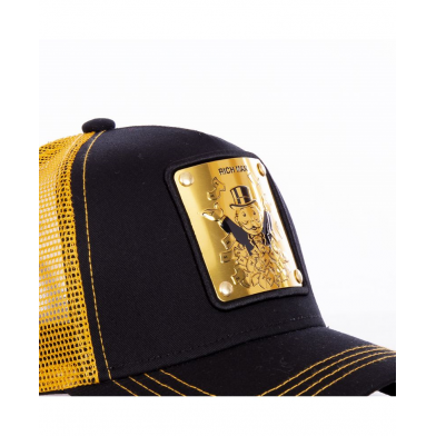 casquette monopoly rich man noir noir cl/mon/1/biff