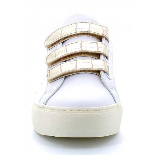 no name arcade sneaker straps white-gold jngd-fc-0474