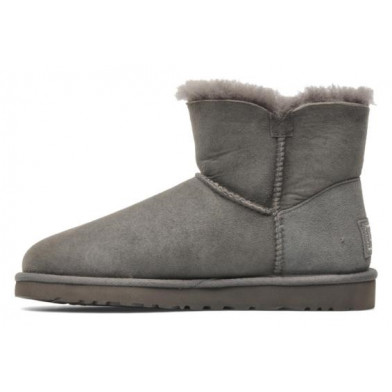 ugg mini bailey button bling grey 1016554