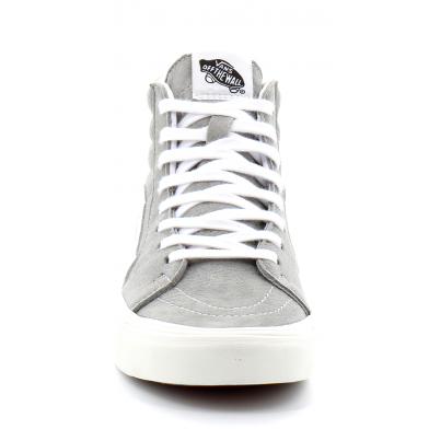 Chaussures montantes a lacets pour adulte en daim Sk8 Hi gris vn0a4bv618p1