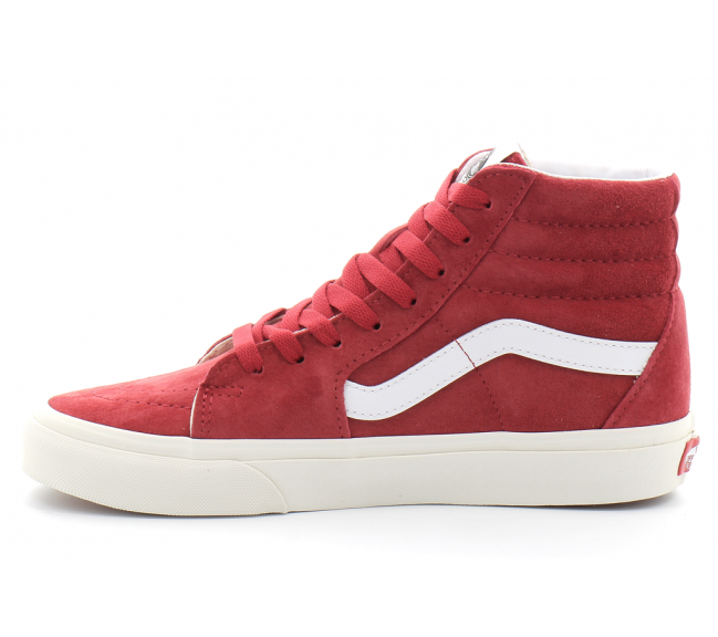 vans sk8 hi noir rouge