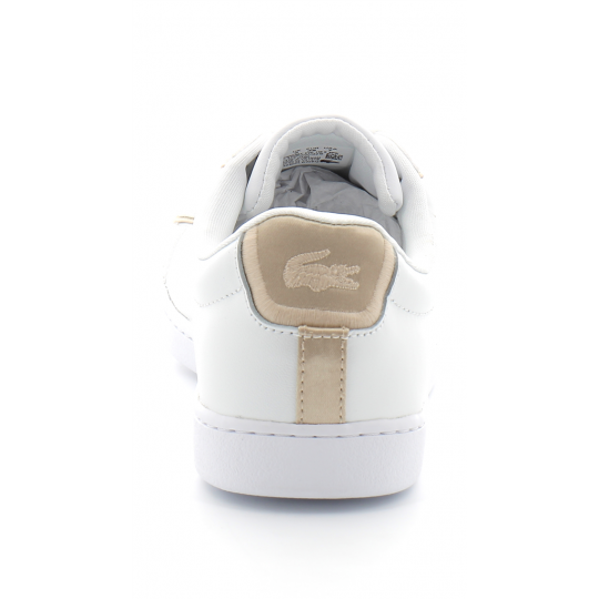 LACOSTE - CARNABY EVO blanc-or 35spw0013-216