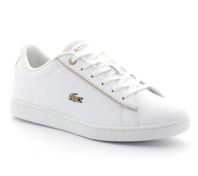 lacoste carnaby white-gold 40suj0004-216