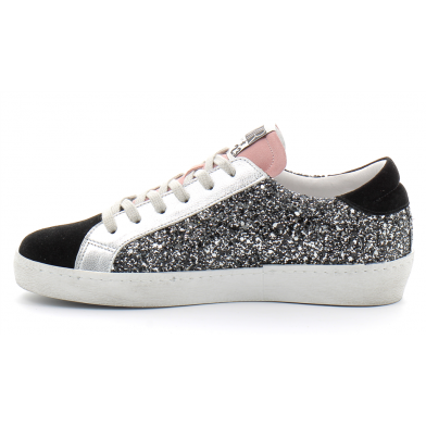 Basket mode basse à lacet pour femme Catri noir 1062