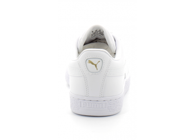 puma suede cuir blanc