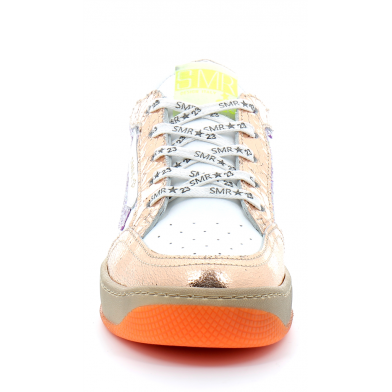 Basket mode à lacet pour femme ARTO blanc-violet 5110