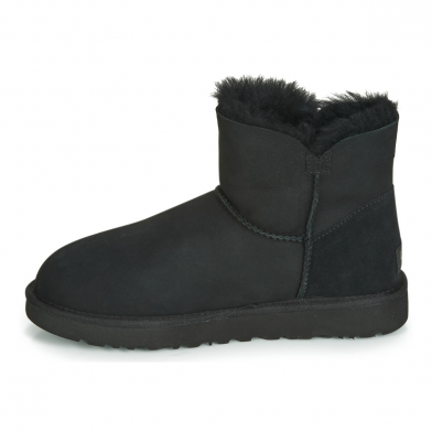ugg mini bailey button black 1016422