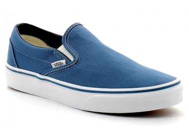 slip on vans navy blue