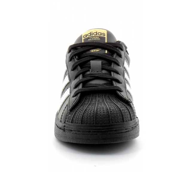 adidas Originals SUPERSTAR Noir / Blanc - Chaussures Baskets