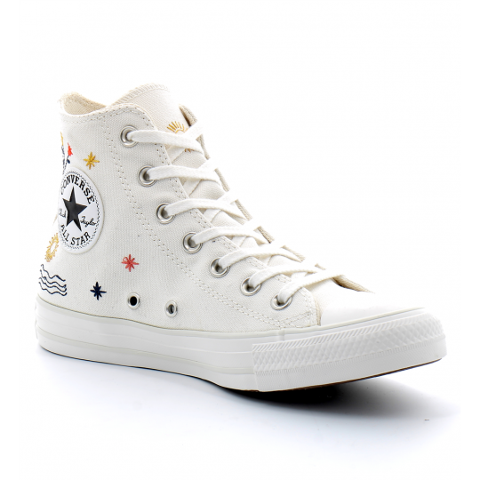 converse chuck taylor all star - hi blanc 571079c