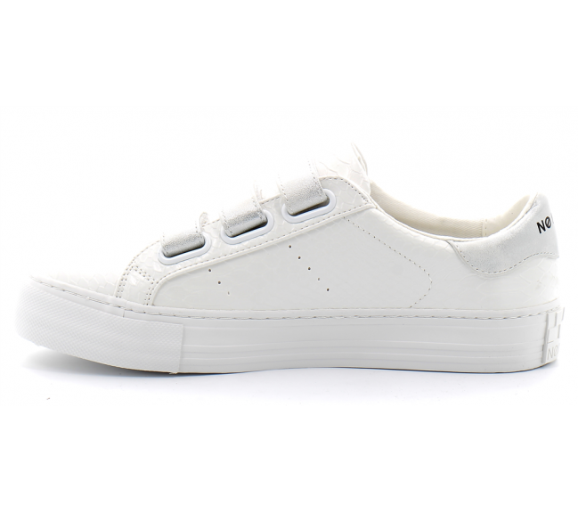 no name arcade straps blanche