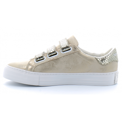 Baskets mode pour Femme ARCADE STRAPS beige-snake du 36 au 41-ingdx30439