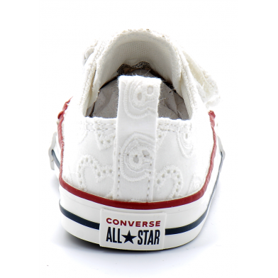 converse chuck taylor all star 2v - ox blanc 771136c