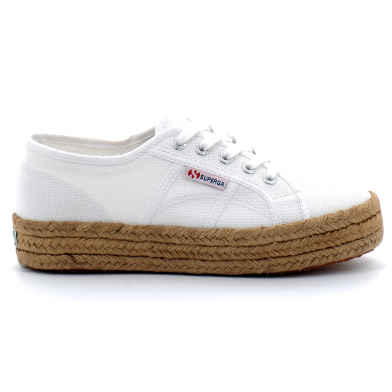 Tennis compensées pour femme COTROPEW blanc s00cf20-2730