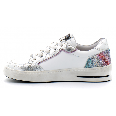 Basket mode à lacet pour femme ARTO white-purple 5220