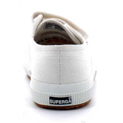 Tennis basse à scratch pour enfant COTJSTRAP CLASSIC blanc pers0003e0-2750-cotjstrap-901