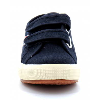 Tennis basse à scratch pour enfant COTJSTRAP CLASSIC bleu pers0003e0-2750-cotjstrap-933