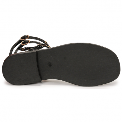 Sandales pour femme bride cheville Coralie noir 27698