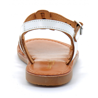 Sandales pour fille Mongue blanc multi 11603