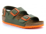 birkenstock milano junior green-orange bk1019473