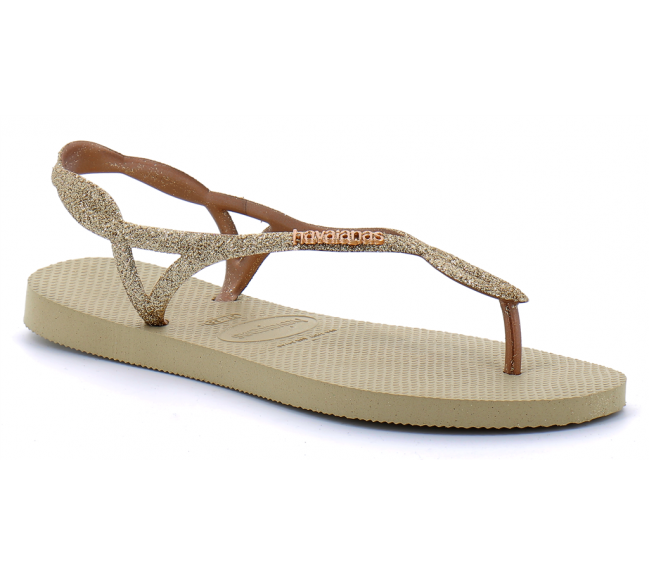 havaianas luna gold