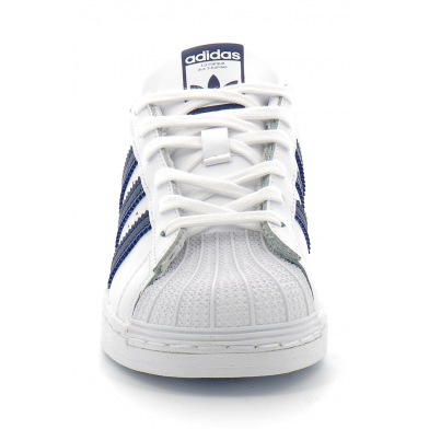Chaussures de sport superstar pour enfant white-blue gz2884----