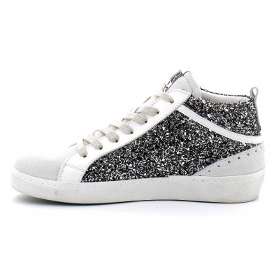 Basket mode montante à lacet pour femme ALPHA gris 4831f