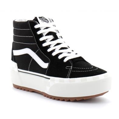 vans sk8-hi stacked black vn0a4btw5zn1