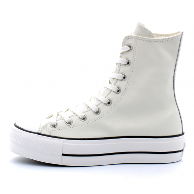 white chuck taylor high tops platform