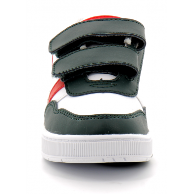 Basket à scratch pour enfant T-CLIP blanc-vert 42sui0010-1r5