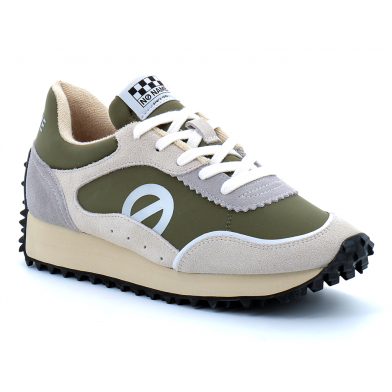 Basket mode pour femme PUNKY JOGGER white/forest lnia-st04-2l