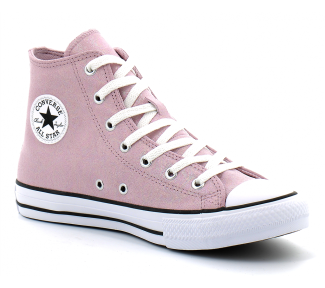converse chuck taylor all star iridescent leather rose-poudre 671472c